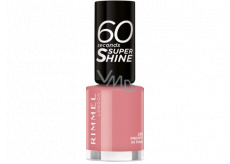 Rimmel London 60 Seconds Super Shine Nail Polish 235 Preppy Pink 8 ml