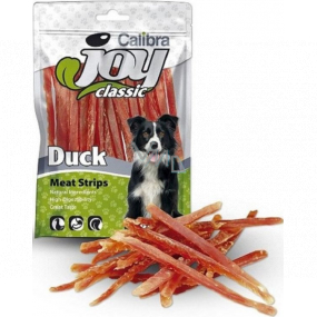 Calibra Joy Classic Duck meat soft strips hypoallergenic supplementary food for dogs 250 g