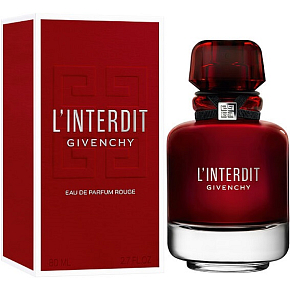 Givenchy L'Interdit Eau de Parfum Rouge perfumed water for women 80 ml
