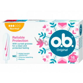 double likely evaporation ob Original Normal tampons 16 pieces - VMD parfumerie - drogerie
