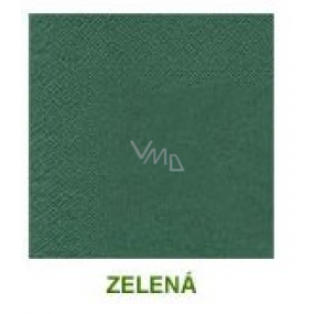 Delis Deluxe paper napkins 2 ply 33 x 33 cm 20 pieces color green