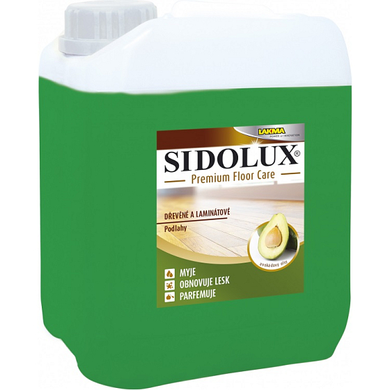 Sidolux Premium Floor Care Avocado oil special cleaner for wood and laminate floors 5 l