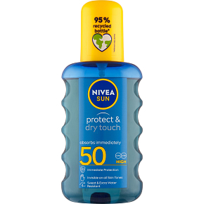 Nivea Sun Protect & Dry Touch OF50 Invisible Sunscreen Spray 200 ml