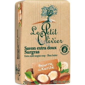 Le Petit Olivier Shea butter extra fine toilet soap with natural extracts 250 g