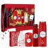 Old Spice Whitewater antiperspirant deodorant stick 50 ml + deodorant spray 150 ml + shower gel 250 ml + aftershave 100 ml + playing cards, cosmetic set for men