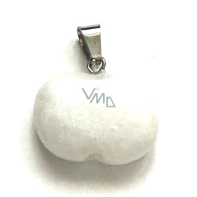 Quartz Apple of Knowledge pendant natural stone 1,5 cm, the most perfect healer
