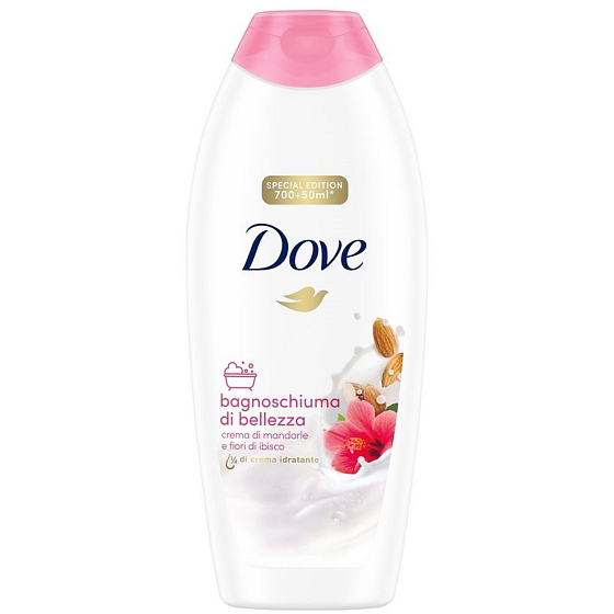 Dove Almond and Hibiscus 2in1 shower gel cosmetic foam 750 ml