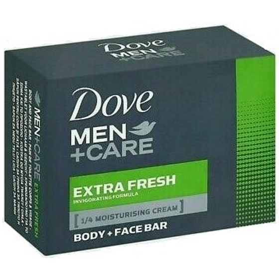 Dove Men + Care Extra Fresh Moisturizing Toilet Soap for Men 90 g