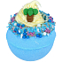 Bomb Cosmetics Tropical State of Mind - Tropical State of Mind Sparkling Bath Balm 160 g