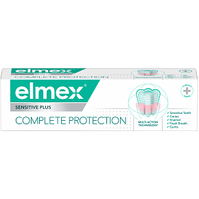 Elmex Sensitive Plus Complete Protection Toothpaste, 75 ml Elmex Sensitive Plus Complete Protection Toothpaste, 75 ml