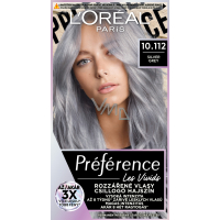 L'oreal Paris Préference Vivid Colors Hair Dye, Silver Grey 10.112