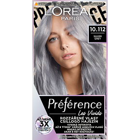L'oreal Paris Préference Vivid Colors Hair Dye, Silver Grey 10.112