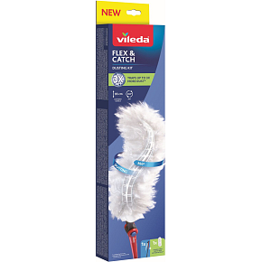 Vileda Flex & Catch duster with a long handle 93 cm Vileda Flex & Catch duster with a long handle 93 cm