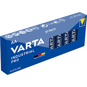 VARTA Industrial PRO AA (LR6) 1.5V – 10 pcs VARTA Industrial PRO AA (LR6) 1.5V – 10 pcs