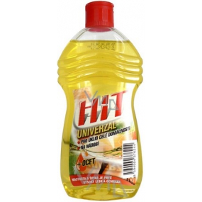Hit Lemongrass with universal vinegar detergent 500 ml