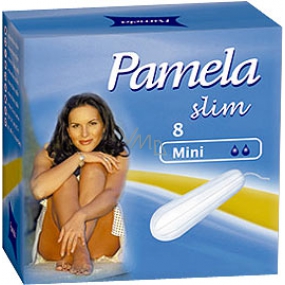 Pamela Slim Mini 8 women's hygienic tampons 8 pieces