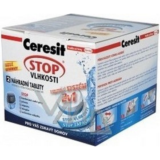Ceresit Stop moisture Moisture absorber refill - 2 tablets 2 x 450 g