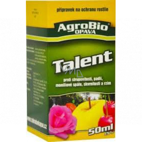 AgroBio Talent product against mold, mildew, scab, spots and rust for plant protection 50 ml