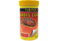 Tubifex Carophil Cichlid flake food for fish Cichlids 40 g