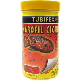 Tubifex Carophil Cichlid flake food for fish Cichlids 40 g