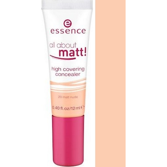 Essence All About Matt! High Covering Concealer Concealer 20 Matt Nude 12ml