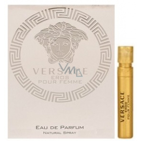 Versace Eros pour Femme perfumed water for women 1 ml with spray, vial