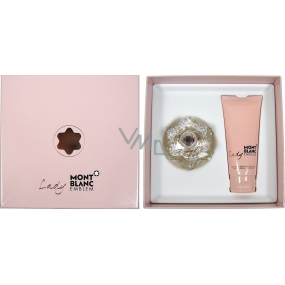 Montblanc Lady Emblem perfumed water 50 ml + body lotion 100 ml, gift set