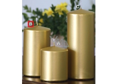 Lima Metal Serie candle gold cylinder 80 x 150 mm 1 piece