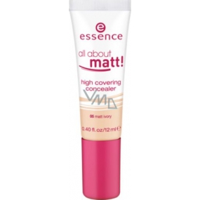 Essence All About Matt! High Covering Concealer Concealer 05 Matt Ivory 12 ml