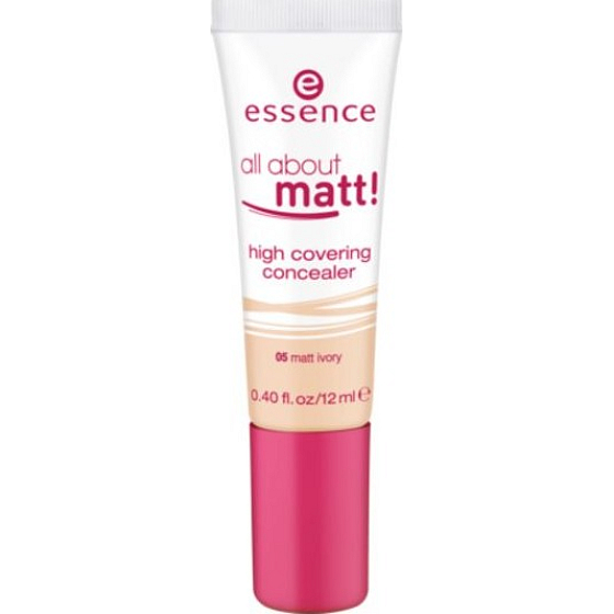 Essence All About Matt! High Covering Concealer Concealer 05 Matt Ivory 12 ml