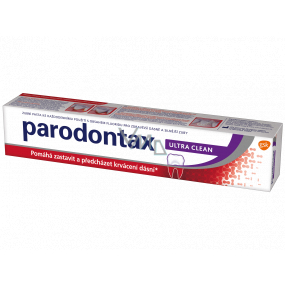 Parodontax Ultra Clean toothpaste containing fluoride against bleeding gums and periodontitis 75 ml