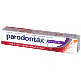 Parodontax Ultra Clean toothpaste with fluoride for bleeding gums and periodontitis 75 ml