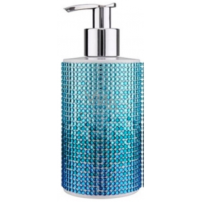 Vivian Gray Diamond Sundown Blue luxury liquid soap with a 250 ml dispenser