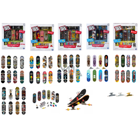 EP Line Tech Deck skateshop skateboard with accessories 6 pieces, recommended age 6+