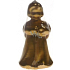 Lima Angel small candle gold 80 mm 1 piece