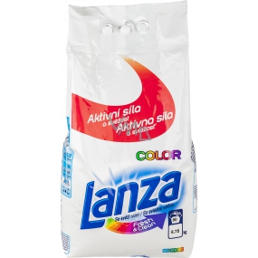 Lanza Fresh & Clean Color washing powder for colored laundry 90 doses 6.75 kg