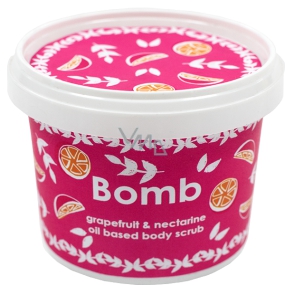 Bomb Cosmetics Grapefruit & Nectarine Natural Shower Oil Scrub 365 ml