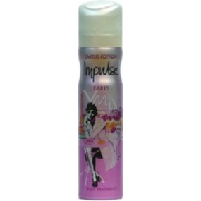 Impulse Paris perfumed deodorant spray for women 75 ml