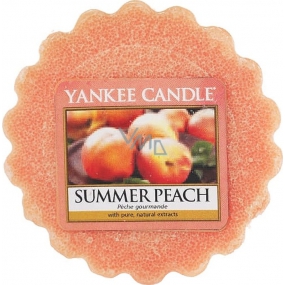 Yankee Candle Summer Peach - Summer peach fragrant wax for aroma lamp 22 g