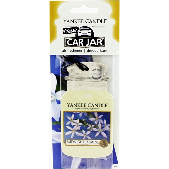 Yankee Candle Midnight Jasmine - Midnight Jasmine Classic scented car tag paper 12 g