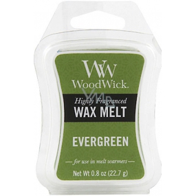WoodWick Evergreen - The scent of needles fragrant wax for aroma lamps 22.7 g