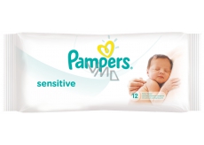 Pampers Sensitive baby wet napkins 12 pieces