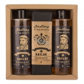 Bohemia Gifts Sailor shower gel 250 ml + hair shampoo 250 ml + toilet soap 145 g, cosmetic set for men