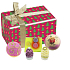 Bomb Cosmetics Christmas Star - Star On Top ballistic 2 x 160 g + ball 30 g + block 50 g + soap 100 g, cosmetic set