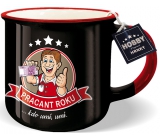 Nekupto Hobby mug with the inscription Pracant of the Year 250 ml