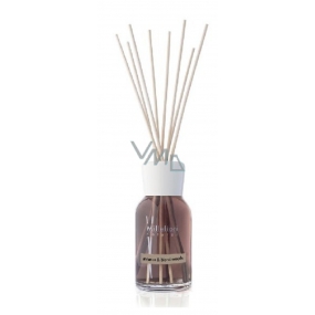 Millefiori Milano Natural Incense & Blond Woods - Incense and Light wood Diffuser 250 ml + 8 stalks 30 cm long for medium-sized spaces lasts min. 3 months