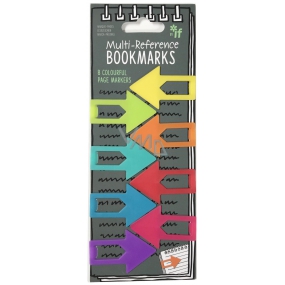 If Multi - Reference Bookmarks Book bookmarks Colored arrows 47 x 1.8 x 3 mm