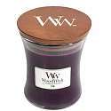 WoodWick Fig - Fig scented candle with wooden wick and lid glass medium 275 g