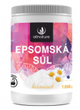 Allnature Epsom salt Magnesium, Sulphate and Chamomile in the bath relaxes muscles, relieves stress, detoxifies the body 1000 g