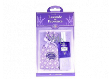 Esprit Provence Lavender scented bag 5 g + eau de toilette for women 12 ml + toilet soap 25 g, gift set